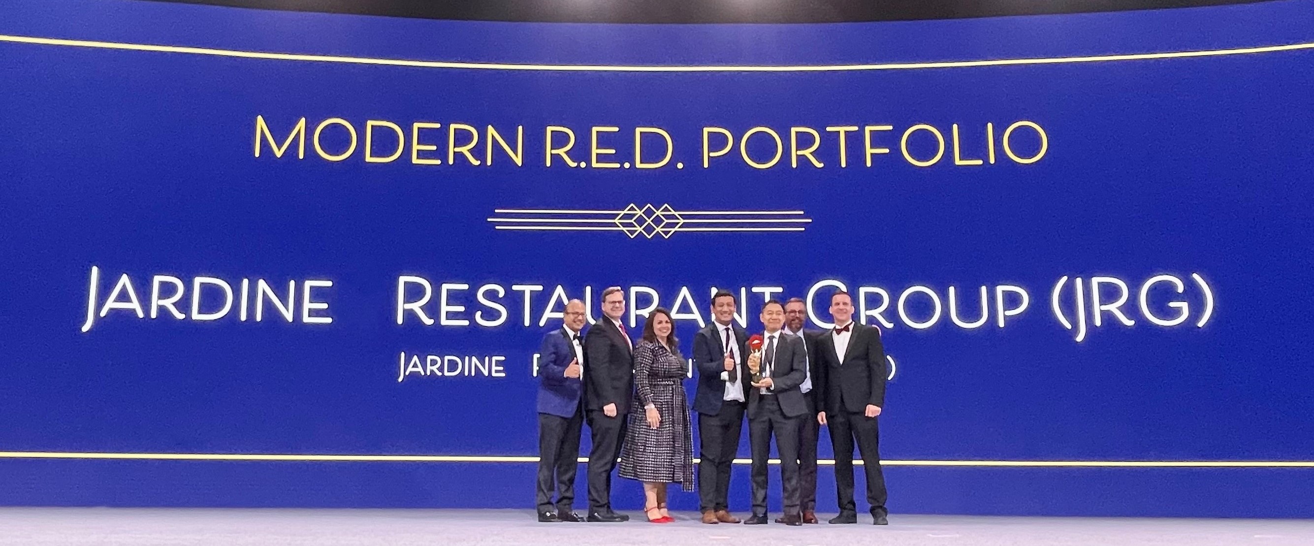 Photo 3 Modern RED Portfolio Award - Triple Triumph for Jardine Restaurant Group at the Yum! International Franchise Convention 2023